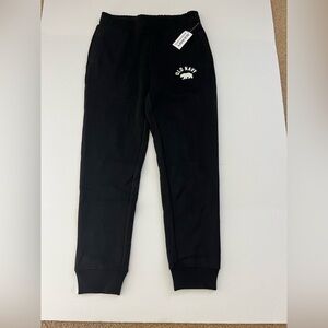 Old Navy Logo Jogger Sweatpants Girls size Medium Black New with Tags